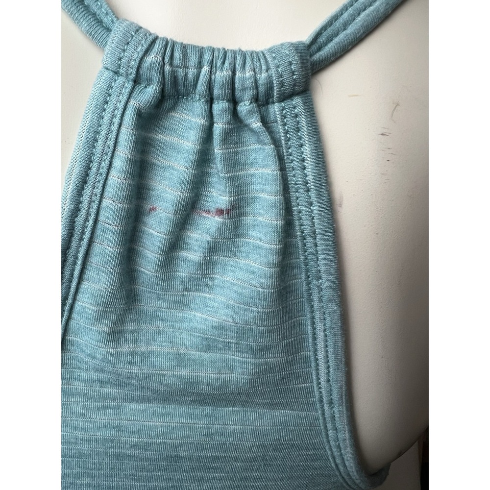 Apana Size XS Sleeveless Striped Tank Top - Blue-green Women - Picture 4 of 11